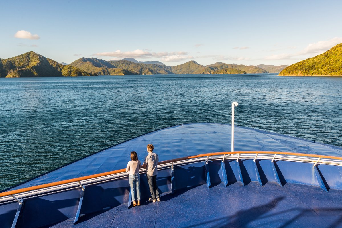 Wellington Picton Ferry crossing the Cook Strait